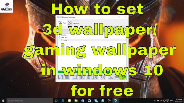 How to set 3d wallpaper free wallpaper - medium preview image