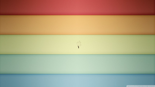 Colored walls single lightbulb middle free wallpaper - medium preview image