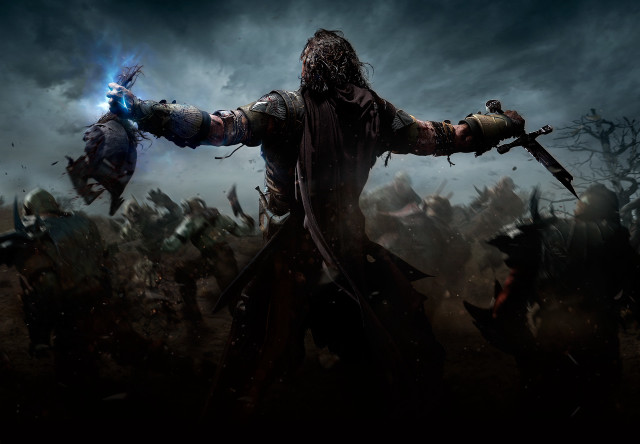 Man sword dark forest men #2 free wallpaper - medium preview image