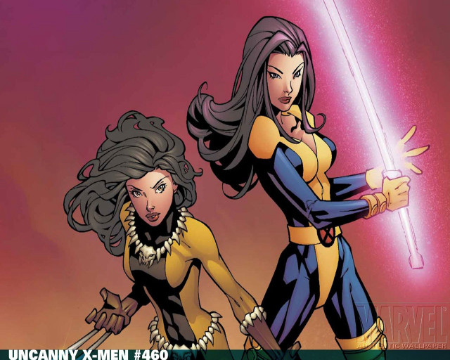 Woman yellow blue black yellow free wallpaper - medium preview image