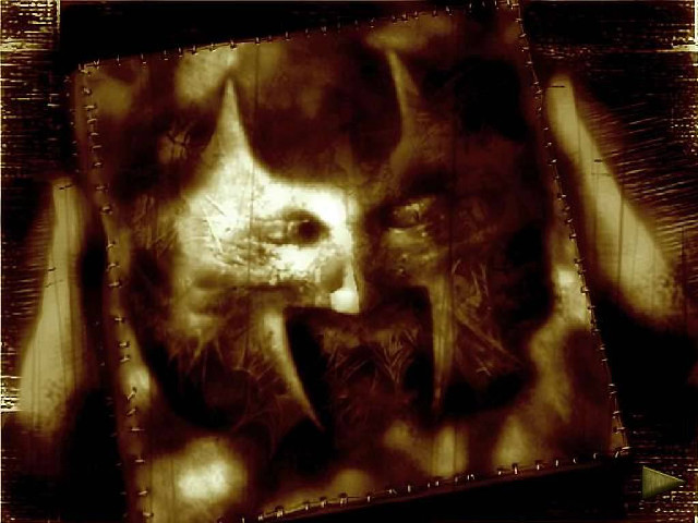 Cat face grungy biomechanical sumatraism free wallpaper - medium preview image