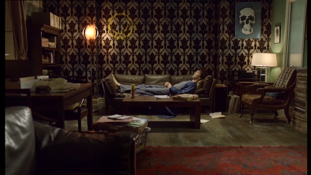 Man couch living room lamp free wallpaper - medium preview image