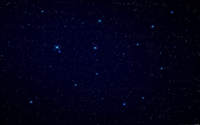 Night sky stars clouds beautiful #2 free wallpaper - medium preview image