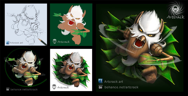 Character designs game contest series free wallpaper - medium preview image