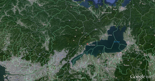 Lake mountain map China area free wallpaper - medium preview image