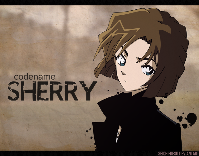 Creepy anime character expression face free wallpaper - medium preview image