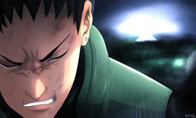 Man greenjacket moon scar smile free wallpaper - medium preview image