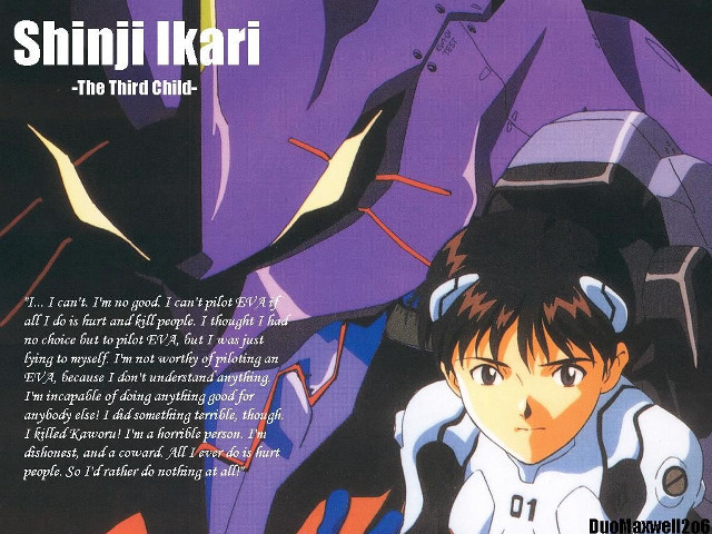 Shinji kari third child anime free wallpaper - medium preview image