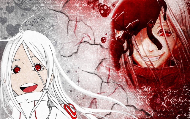 Anime characters red eyes demon free wallpaper - medium preview image