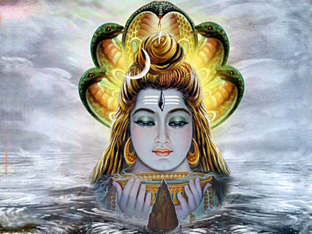 Woman lotus snake water crescent #2 free wallpaper - medium preview image