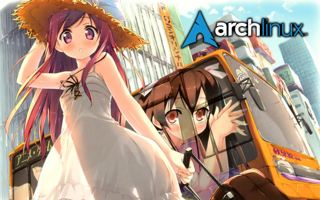Woman white dress man brown free wallpaper - medium preview image
