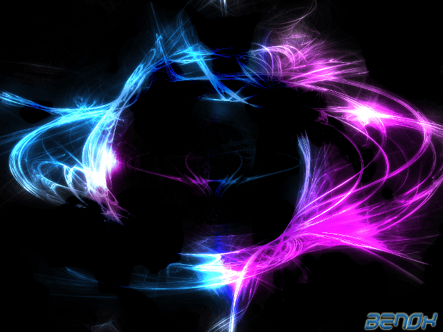 Circular object black background blue #2 free wallpaper - medium preview image