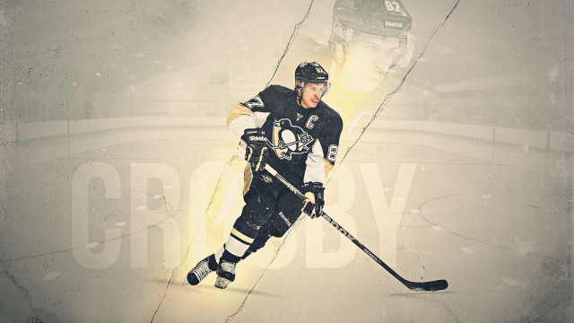 Hockey player grunge artistic fullbody free wallpaper - medium preview image