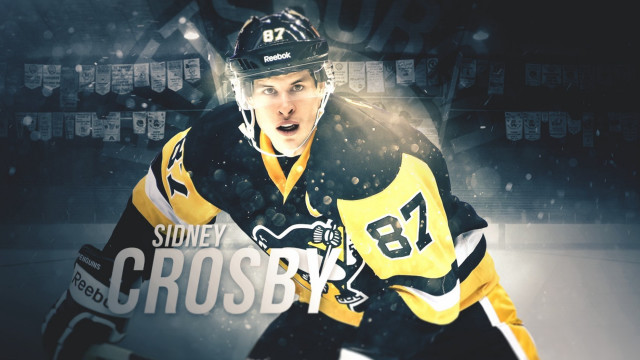 Hockey player sidney crosby uniform free wallpaper - medium preview image
