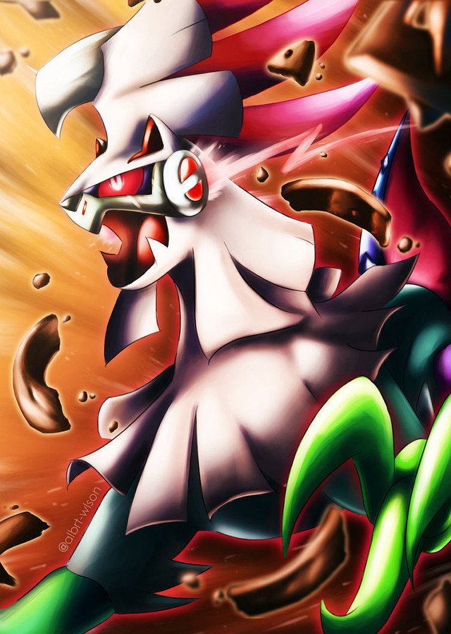 Cartoon character strange face strange free wallpaper - medium preview image