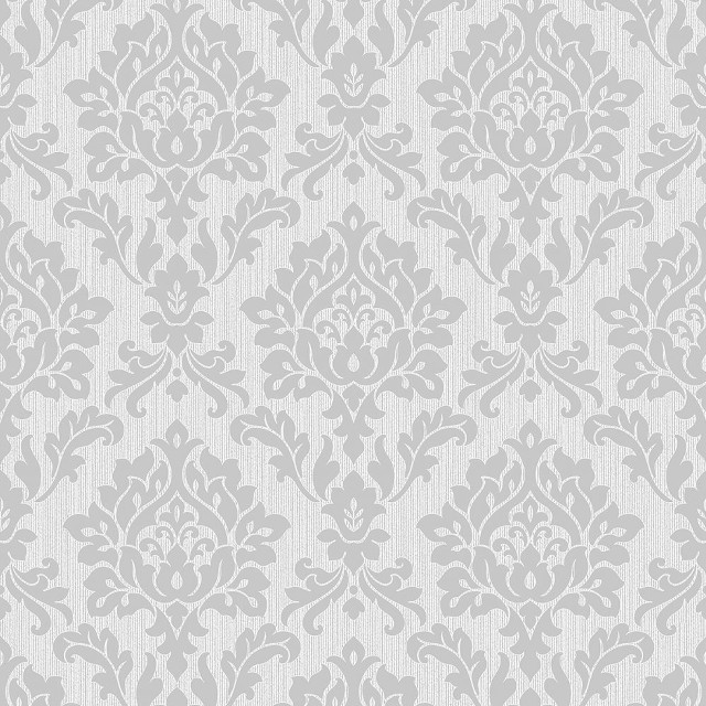 White gray wallpaper floral design #3 free wallpaper - medium preview image