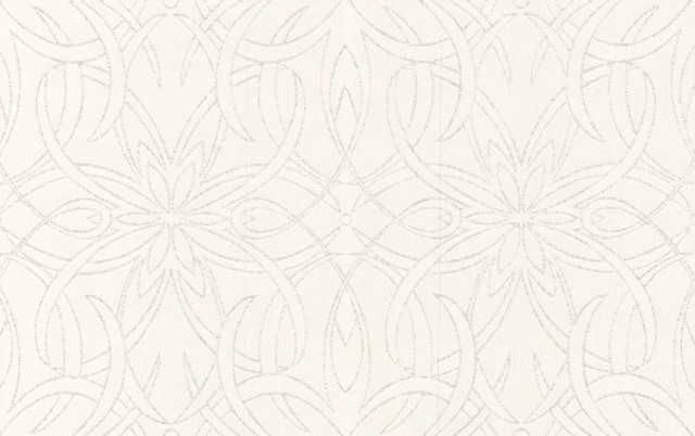White wallpaper circles leaves design free wallpaper - medium preview image