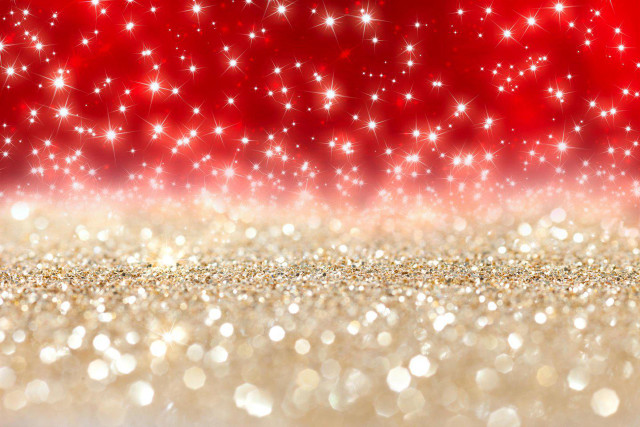 Red gold glitter background stars free wallpaper - medium preview image
