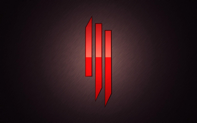 Red logo black background red #3 free wallpaper - medium preview image