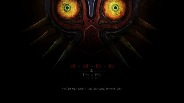 Dark red yellow face green free wallpaper for desktop - medium preview image