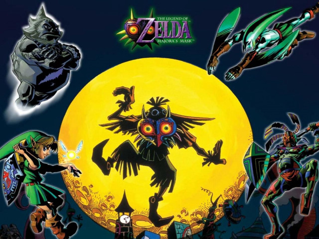Cartoon characters full moon green free wallpaper - medium preview image