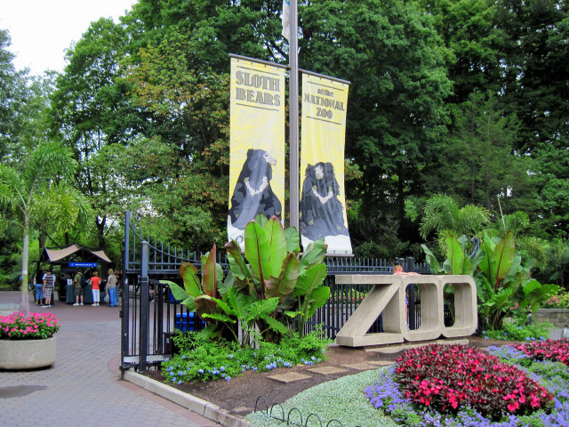 Park sign flowers state of free wallpaper - medium preview image
