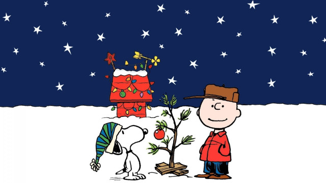 Charlie brown christmas card tree #3 free wallpaper - medium preview image