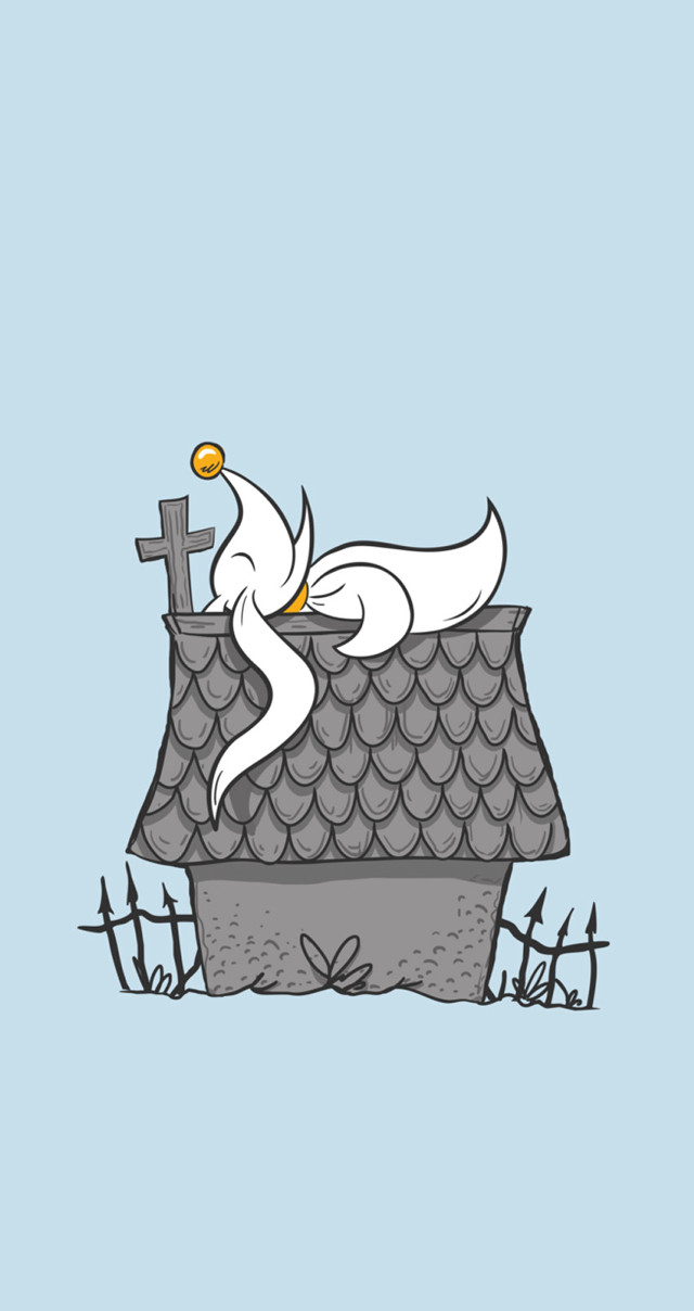 Bird flying roof cross sitting free wallpaper - medium preview image