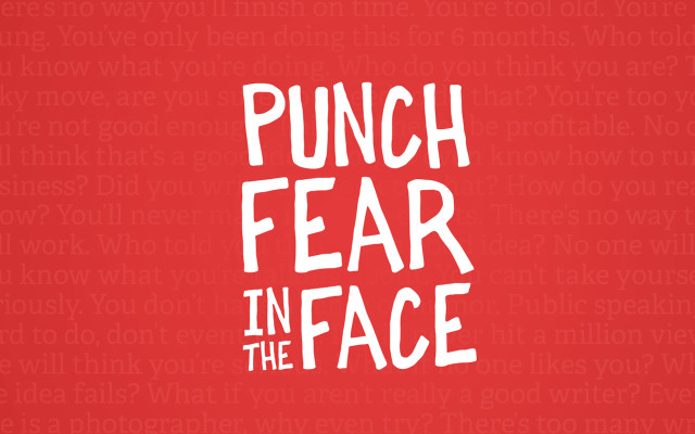 Punch fear in the face free wallpaper - medium preview image