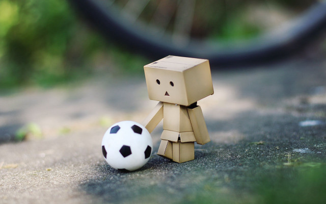 Small toy soccer ball ground #3 free wallpaper - medium preview image