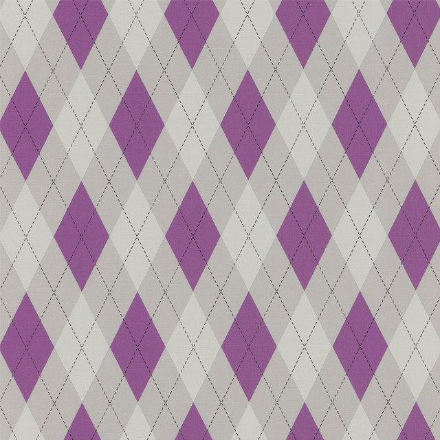 Purple white checkered diamond pattern free wallpaper - medium preview image