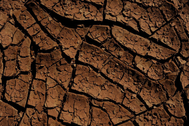Brown surface cracks close up free wallpaper - medium preview image