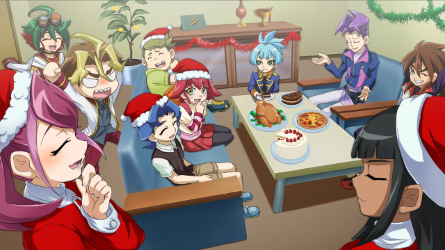 Group people table cake santa #2 free wallpaper - medium preview image