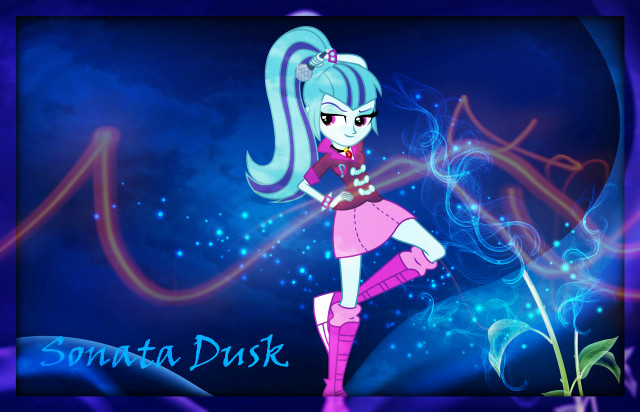 Cartoon character pink outfit blue free wallpaper - medium preview image