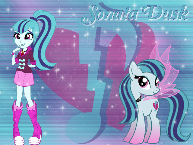 Pony stand blue background stars free wallpaper - medium preview image