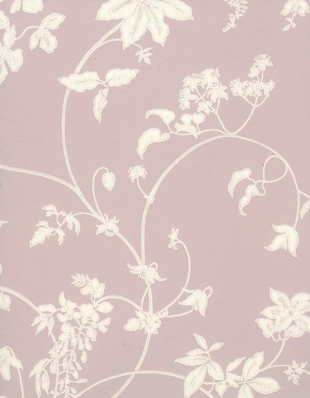 White flower pattern pink background free wallpaper - medium preview image