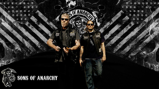 Two men flag motorcycle helmet free wallpaper - medium preview image