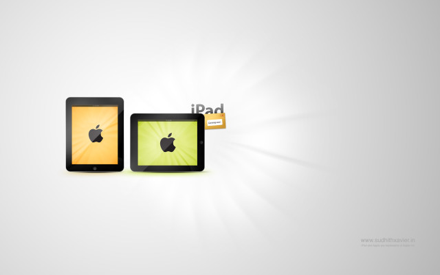 Tablets white surface light sign free wallpaper - medium preview image