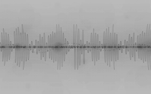 Black white sound wave lake free wallpaper - medium preview image