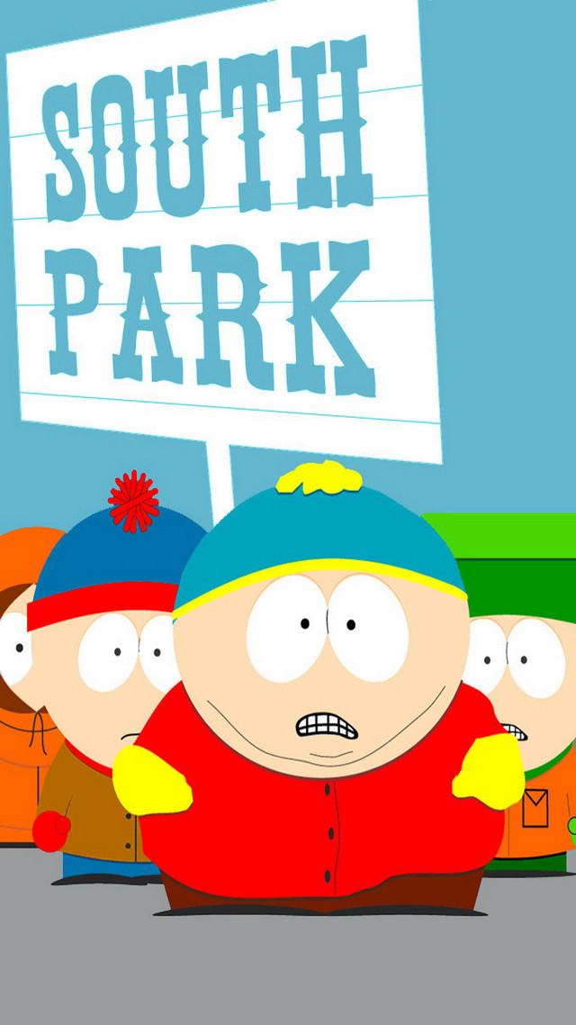 Cartoon character south park line free wallpaper - medium preview image