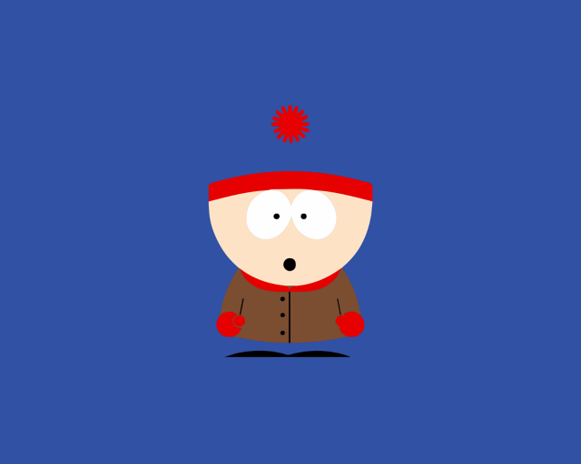 Cartoon character red hat coat free wallpaper - medium preview image