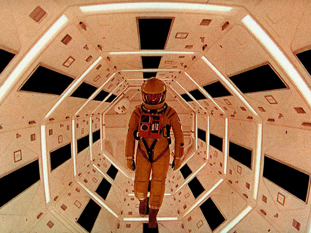 Space suit man tunnel white free wallpaper - medium preview image