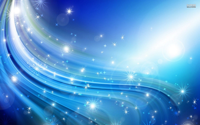 Blue background stars swirling light free wallpaper - medium preview image