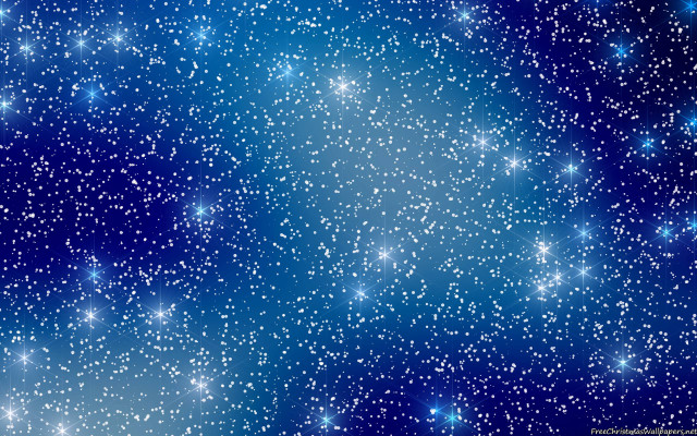 Blue background white stars blue free wallpaper - medium preview image