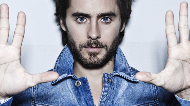 Man beard blue shirt hands #2 free wallpaper - medium preview image