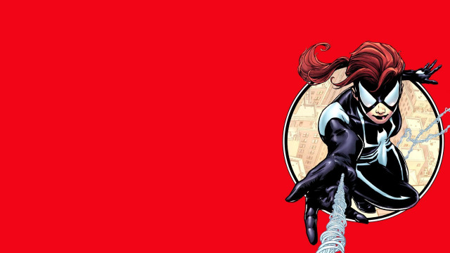 Woman black cat suit sword free wallpaper - medium preview image