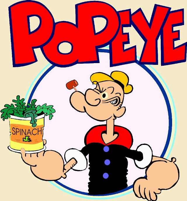 Cartoon character holding pot of free wallpaper - medium preview image