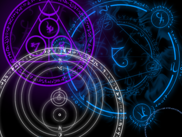 Circles star middle third circle free wallpaper - medium preview image