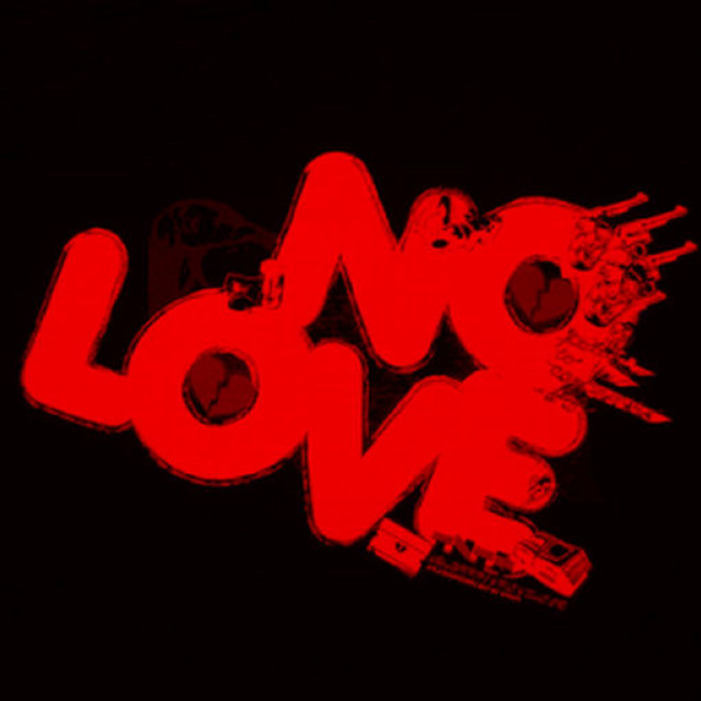 Red love sign black background #2 free wallpaper - medium preview image