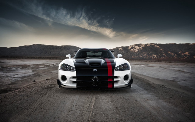 White sports car red stripe #8 free wallpaper - medium preview image